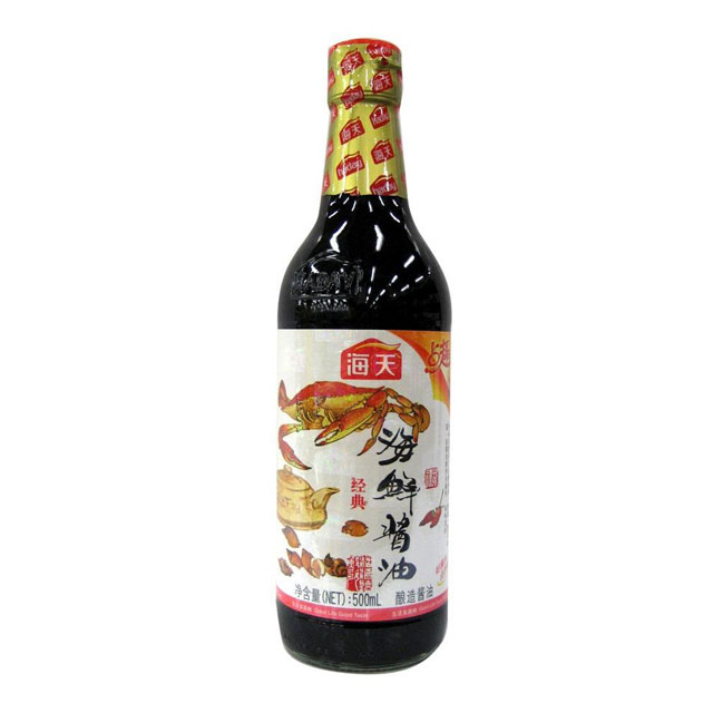 海天海鮮醬油-500ml-配送